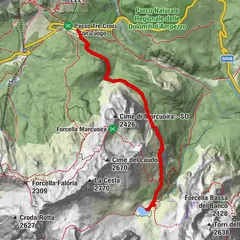 Venetien Passo 3 Croci zum Sorapis See, 26.04.26