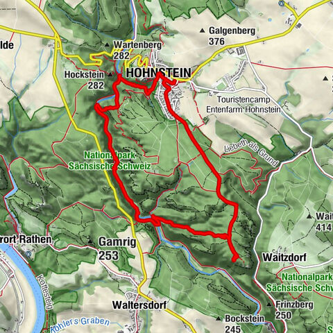 Hohnstein, Sachsen/Deutschland
