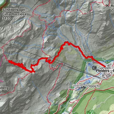 Moos in Passeier, Trentino-Südtirol/Italien