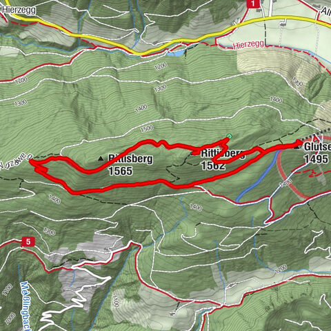 Bergstation Rittisberg-Höhenspielplatz Rittisberg Runde von Vorberg Steiermark