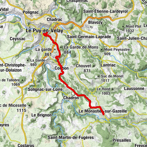 Le Puy-en-Velay, Auvergne-Rhône-Alpes/France