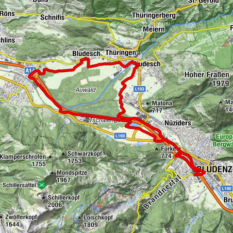 Bludesch, Vorarlberg/Österreich