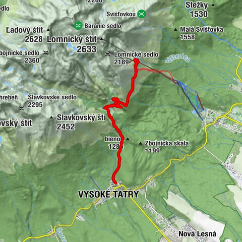 Vysoke Tatry Piesze wędrówki