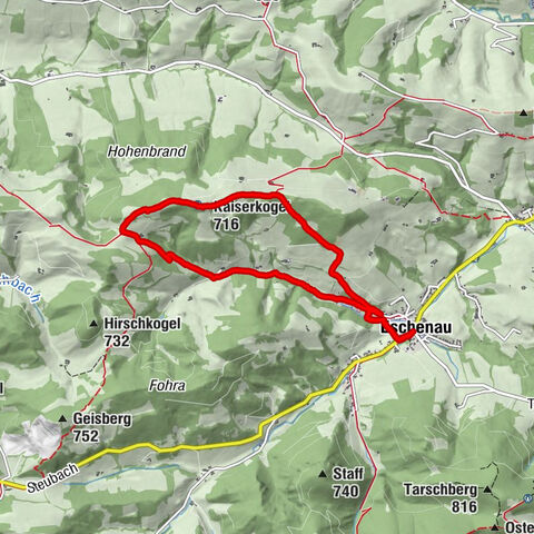 4.10.25 Eschenau-Kaiserkogelh.-Sonnleitgraben-Eschenau