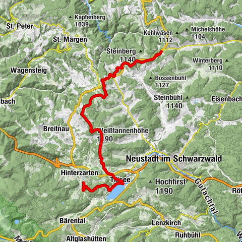 Vöhrenbach, Regierungsbezirk Freiburg/Deutschland