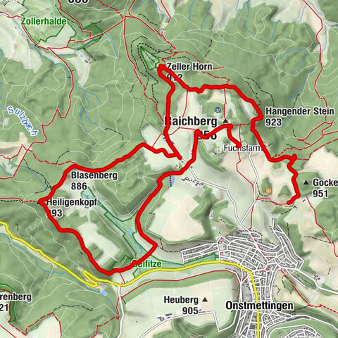 Albstadt, Regierungsbezirk Tübingen/Deutschland