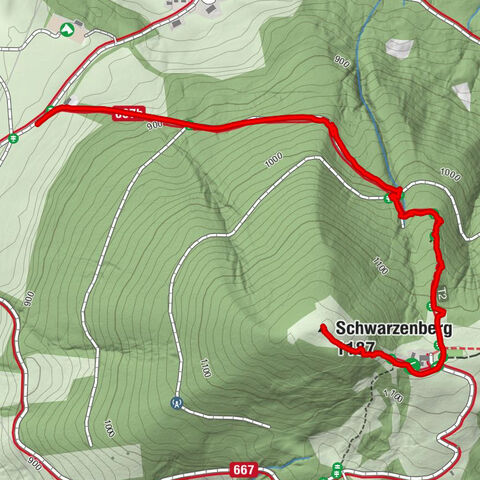 Schwarzenberg, Oberbayern/Deutschland