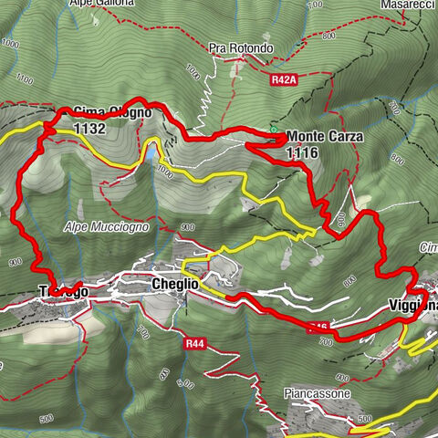 Cheglio, Piemont/Italien