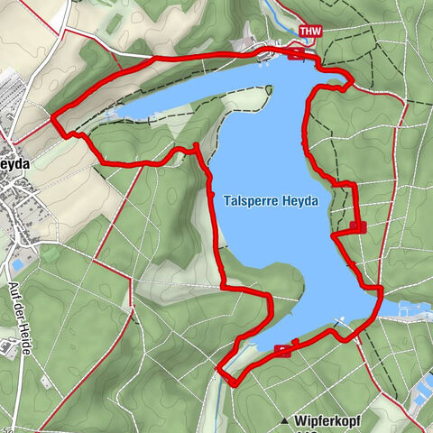Talsperre Heyda 3/10