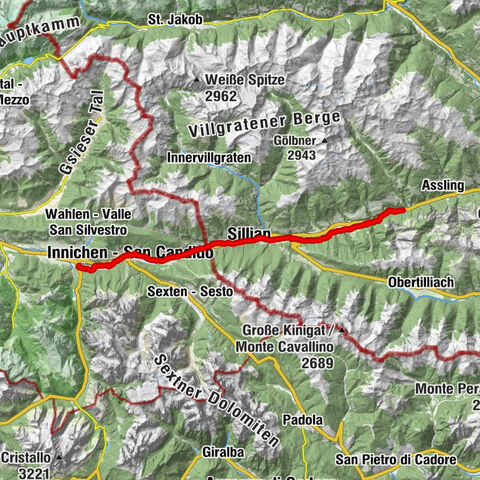 Von Toblach nach Anras