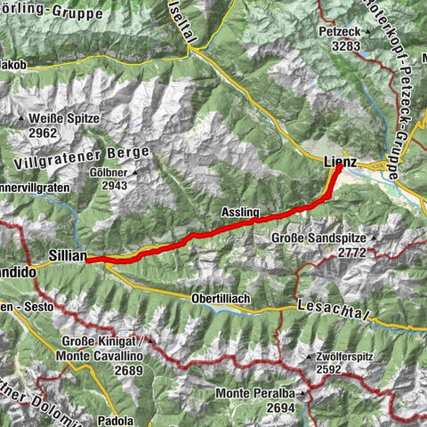 Von Panzendorf nach Lienz