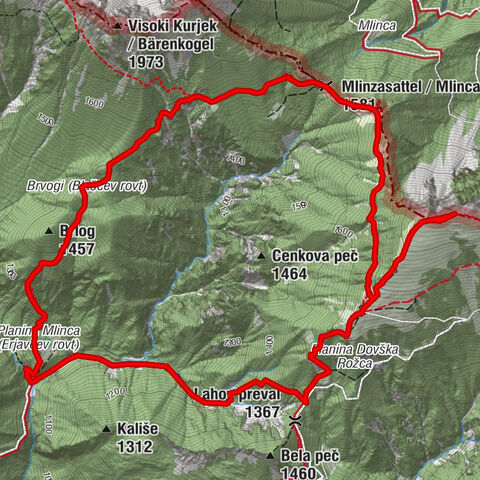 Dovška Baba v krožni turi