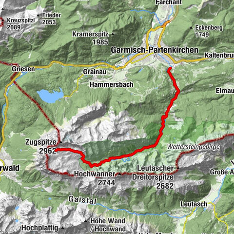 Garmisch-Partenkirchen, Oberbayern/Deutschland