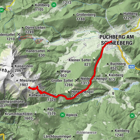 Puchberg am Schneeberg, Niederösterreich/Österreich