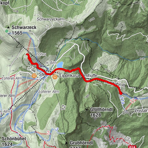 Lofer, Salzburg/Österreich
