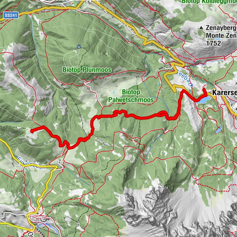 Vom Karersee zum Häusler Sam