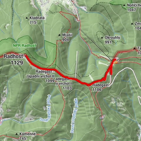 Prostřední Bečva, Central Moravia/Czechia