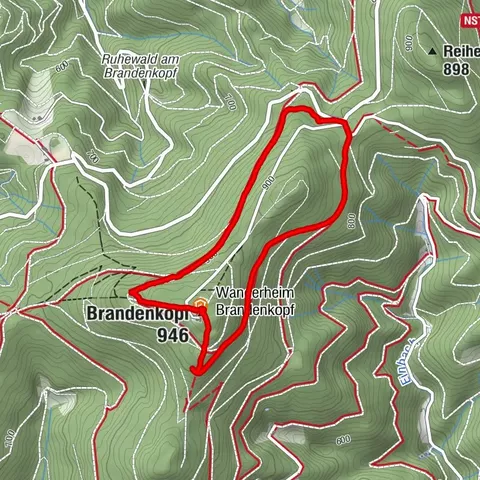 Brandenkopf, Regierungsbezirk Freiburg/Germany