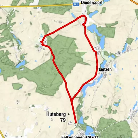 Vierlinden, Brandenburg/Deutschland