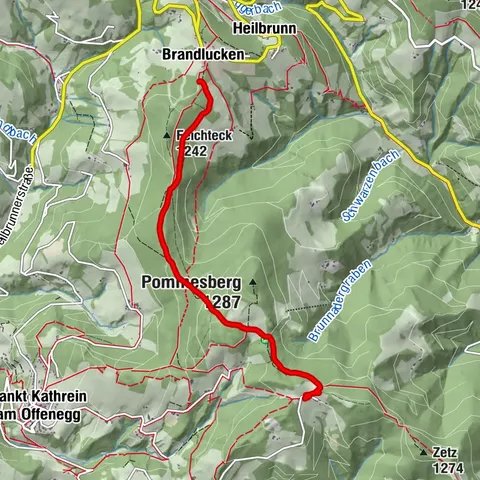 Brandlucken, Steiermark/Österreich