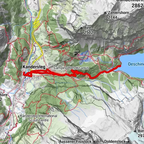 Kandersteg, Bern/Schweiz