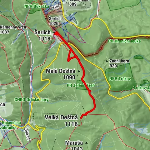 Deštné v Orlických horách, Severovýchod/Česko
