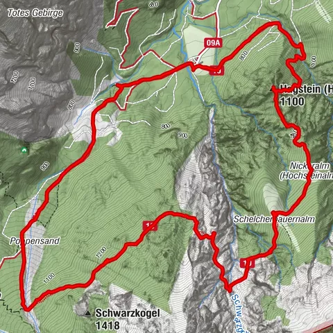 Stoderer Dolomitensteig, Oberösterreich/Österreich
