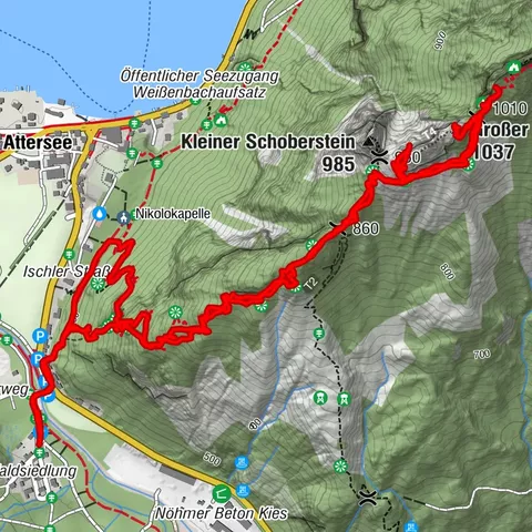Steinbach am Attersee, Oberösterreich/Österreich
