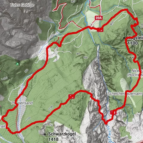 Hinterstoder, Stoderer Dolomitensteig