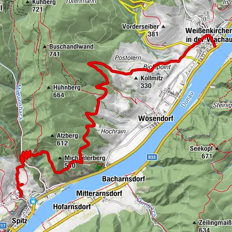 Weißenkirchen in der Wachau, Niederösterreich/Österreich