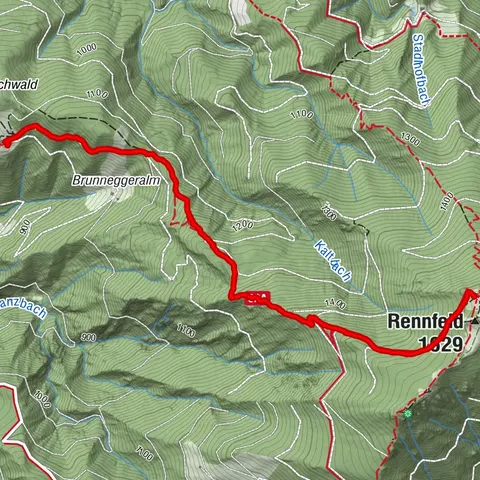 Rennfeld, Steiermark/Österreich