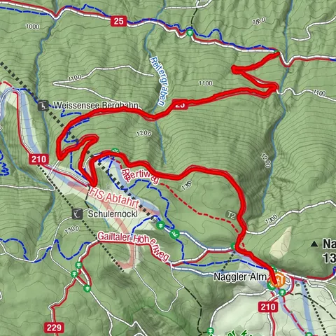 Weißensee, Kärnten/Österreich