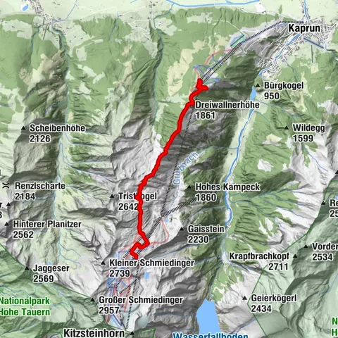 Kaprun Kitzsteinhorn Alexander-Enzinger-Weg