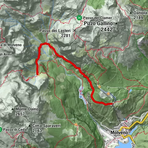 Molveno, Trentino-Südtirol/Italien