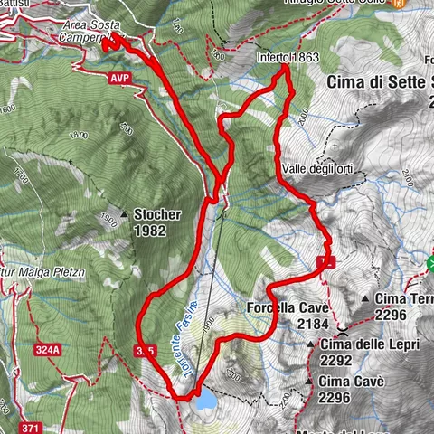 Palai im Fersental, Trentino-Südtirol/Italien