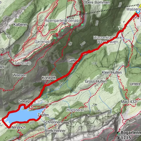 Seealpsee Rundgang und einfacher Weg runter, 1