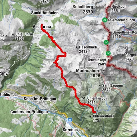 Klosters, Graubünden/Schweiz