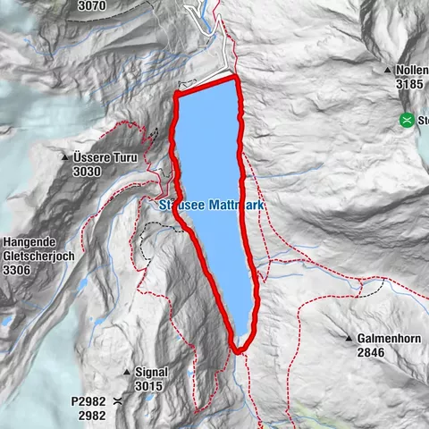 Saas-Almagell, Valais/Suisse