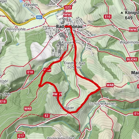 Bad Schönau Gehen