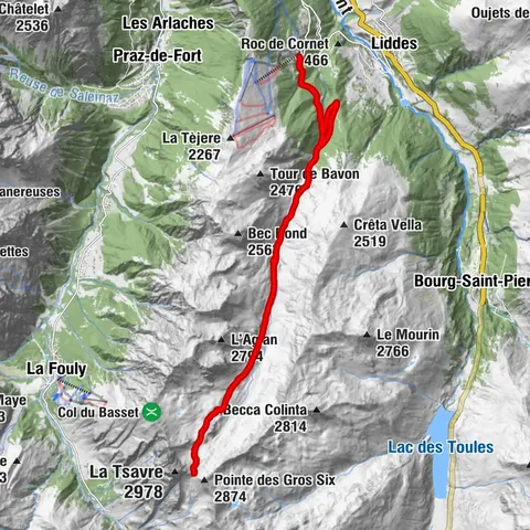 Liddes, Valais/Suisse