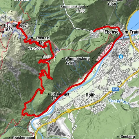 Ebensee am Traunsee, Oberösterreich/Österreich