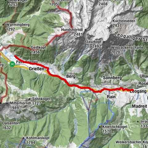 Leogang, Salzburg/Österreich
