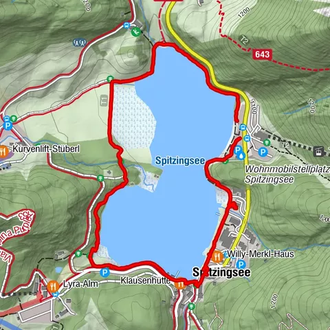 Spitzingsee, Bayern/Deutschland