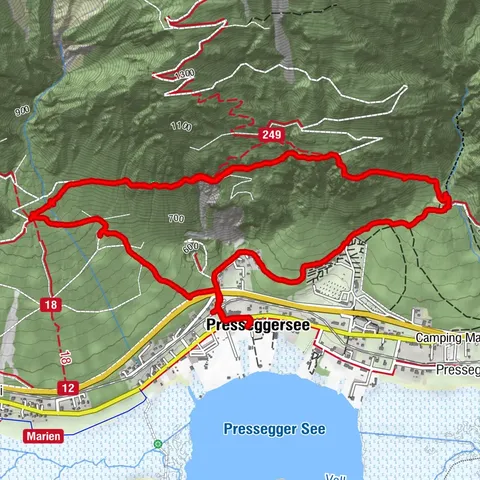 Presseggersee, Kärnten/Österreich