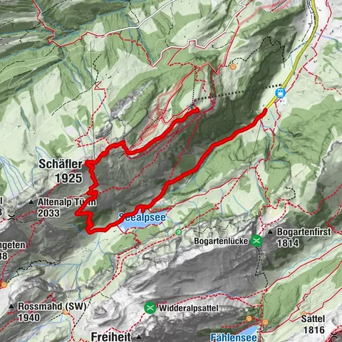 Schwende-Rüte, Appenzell Innerrhoden/Schweiz