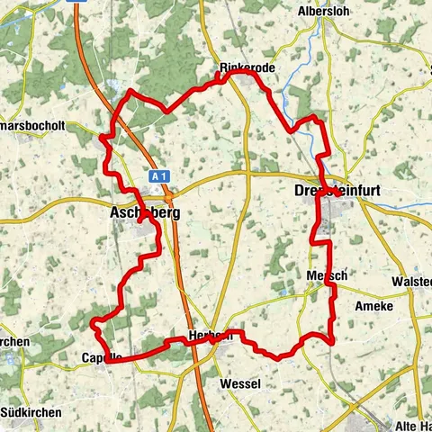 Ascheberg, Regierungsbezirk Münster/Deutschland