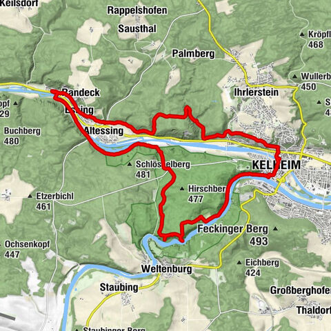 Essing, Niederbayern/Deutschland