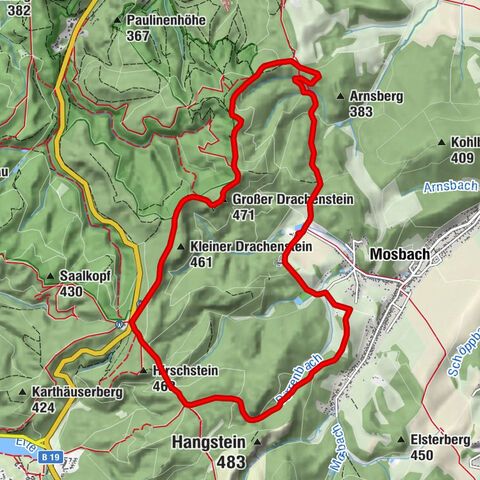 Circular hiking trail - "The Beautiful Unknowns" - Wutha-Farnroda