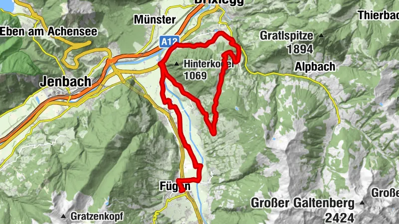 Trip Tirol ➤ Mountain Biking Zillertal-Alpbachtal-Inntal