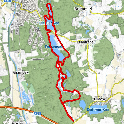 SH Hellbachtal bis Lütausee